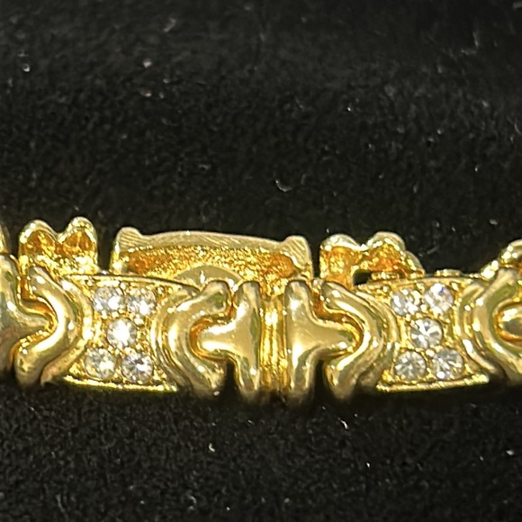#14 Vintage Joan Rivers Bracelet w Round Cubic Zirconia, 7", Signed Never Worn - Picture 2 of 10